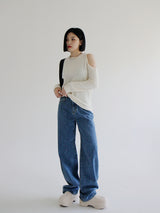 ブリーズスリットニット / Breeze slit knit (3color)
