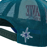 ADLV CREATURE TRUCKER BALL CAP (BLUE)