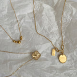 デイリーボールシンプルネックレス/vol Daily Ball Simple Necklace
