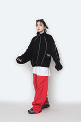 ナイロンヘムスナップパンツ