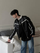 Uno Leather Biker Jacket