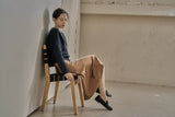 Vボタンカーディガン/V BUTTON CARDIGAN_SMOKE