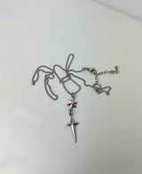 ファンシークロススターネックレス / Fancy cross star necklace