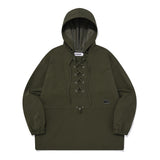 CHERRY BOHEMIAN HOODIE ANORAK [KHAKI]