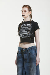 スナップTシャツ / SNAP T-SHIRT