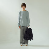 [After Pray Edition] 2-Pocket Cotton Cargo Rucksack (Black&Nickel)