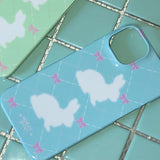 ラブリーバニーケース / lovely bunny  case (blue)