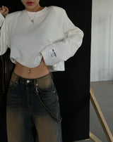 Crow's Belt SET Wide Jeans