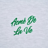 SCRIPT LOGO PRINTING SWEAT SHIRT MELANGE