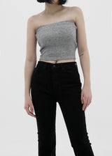no.740 ピーチブラッシュブーツカットパンツ/no.740 Peach brushed black bootcut pants