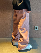 ピグメントピンタックワイドパンツ / Pigment pintuck wide pants