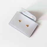 シェイプオブウォレット / 'shape of' wallet - silver bean