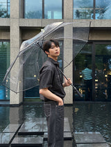モーメントローデニムワイドパンツ