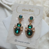 アンティークフリーんクイーンピアス / Antique Green Queen Piercing