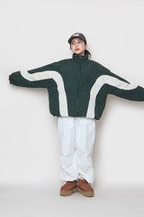 ウェーブカラーリングジップアップ / Wave Coloring Zip-Up