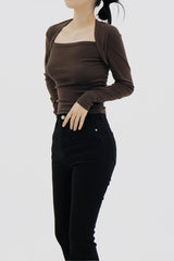 ピークボレロTシャツ / Peak Bolero T-shirt (4color)