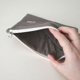  Oxford simple line strap pouch - dim gray