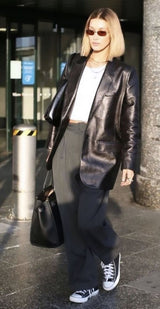 Noir leather jacket