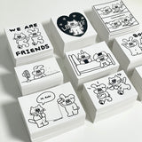 エディ&ラビ ドローイングステッカーパック / Eddy&Rabi Drawing Sticker Pack