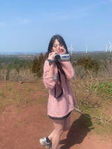 ヘアリーラウンドニットT