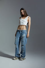 ボルトスリーブレストップ / VOLT SLEEVELESS TOP