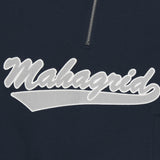 SCRIPT LOGO HALF ZIP SWEATSHIRT