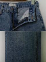 Light Washed Bootcut Denim Pants