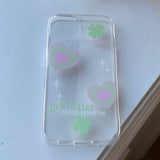 Heart Clover Phone Case