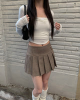 Ribbon sleeveless set