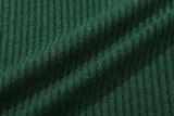 ミニマルロゴニットポロ / MINIMAL LOGO KNIT POLO_GREEN