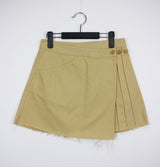 ウォッシングラップスカート/Washing Wrap Skirt (2color)
