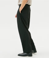 MINIMAL ONE TUCK GURKHA PANTS (BLACK) (6585159123062)