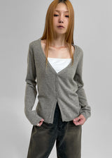 [MADE] Heta Deep V Neck Cardigan