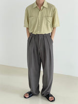 Berlin tension semi-wide slacks