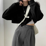 [ハイウェスト］ワンボタンピンタックスラックス / [High waist] one-button pin tuck slacks