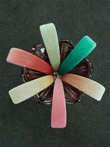Coral Red Velvet Headband (6611847741558)