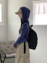 Notid Pocket Nylon Plain Backpack