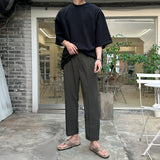 サマーアイスクロップドワイドパンツ