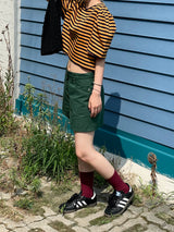 Garni puff stripe T