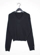 ウールVネッククロップニット/Wool V-neck Crop Knit (10color)