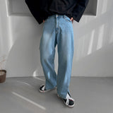 ASCLO Side Slit Denim Pants (2color) (6685980033142)