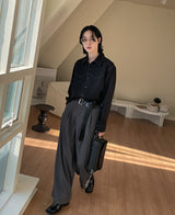 western shirt (black) (6685717921910)