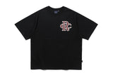 アスレチックロゴTシャツ / ATHLETIC LOGO TEE SHIRT_BLACK