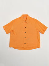 CROP S/S SHIRT TANGERINE (6594029191286)