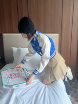 アーモンドローライズミニワンピース