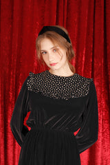 heart velvet onepiece (6640113287286)