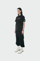 パッチスウェットパンツ/Patch sweatpants(black)