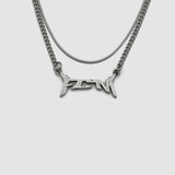 LAYERED LOGO NECKLACE (6695868891254)