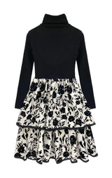 Knit top dress