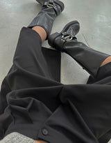 Bermuda Pintuck Slacks Shorts